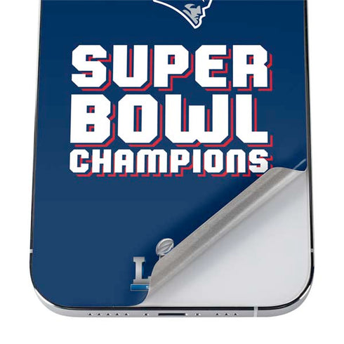 NFL Patriots Super Bowl LIII Champions iPhone 12 Pro Max Skin